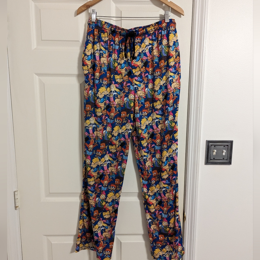 Nickelodeon drawstring PJ pajama pants size large
